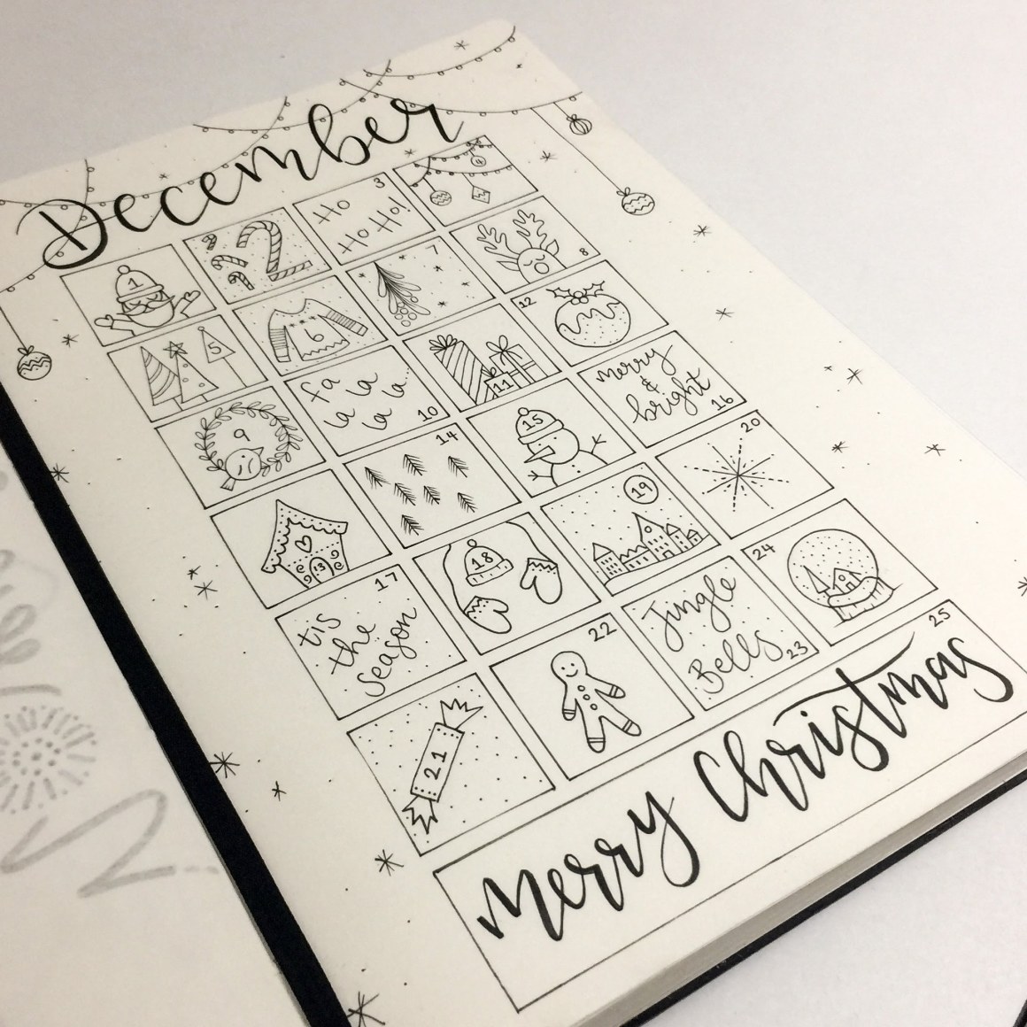 December Tracker - Whole Page