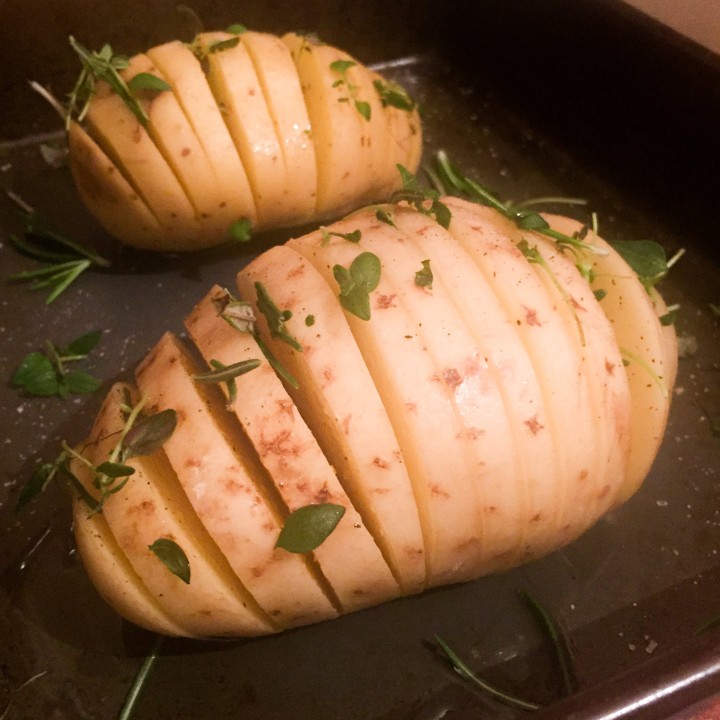 Seasoned and Slices Potatoes