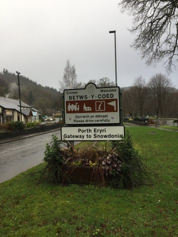 Betws Y Coed Welcome Sign
